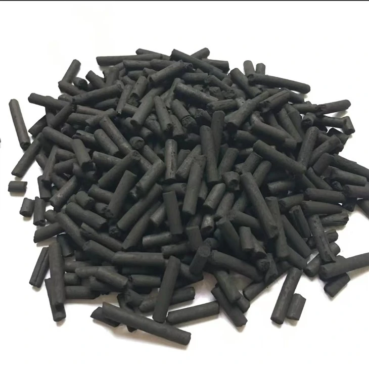 Factory Direct Supply Drinking Water Treatment High Quality Coconut Shell Based 4mm Cylindrical Activated Carbon Pellets