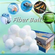 Baseina filtra bumbiņas Videi draudzīgi šķiedru filtru materiāli peldbaseina smilšu filtriem