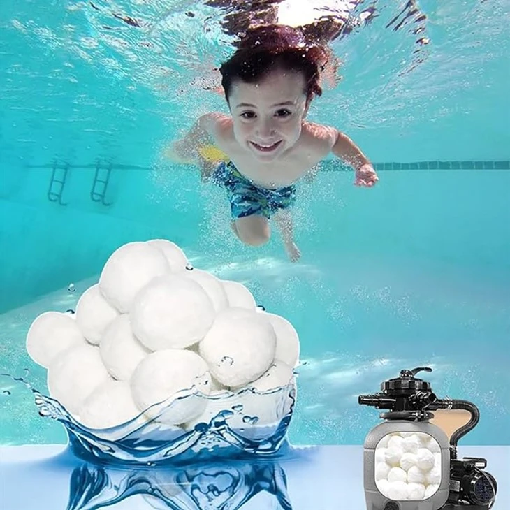 Pool Filter Media 700g Filter Balls For Sand Filter System