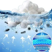 Balls Filter Media Base Filter Ball Backwash 700g 100% Poliester Filter Balls Fiber