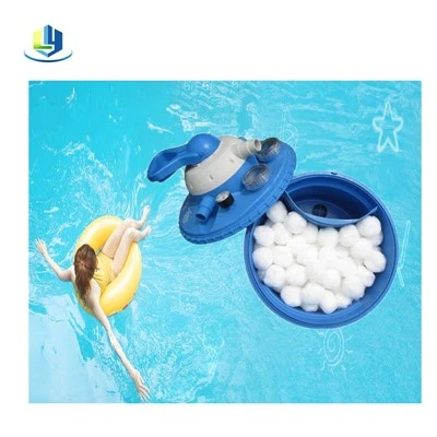 Videi draudzīgs filtra materiāls ir vienāds ar 100 lbs baseina filtra smiltīm 3,1 lbs baseina filtra bumbiņas videi draudzīgas filtra bumbiņas peldbaseina smilšu filtriem