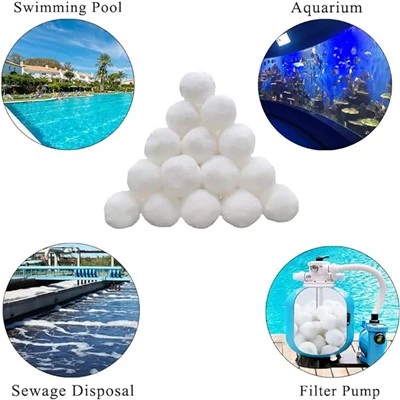Filtra bumbiņas Bio Balls Akvārija Filtrs Lietotie filtra materiāli